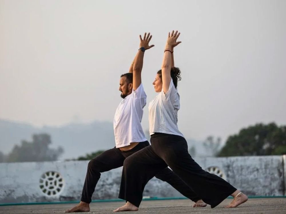 Yoga asana practice
