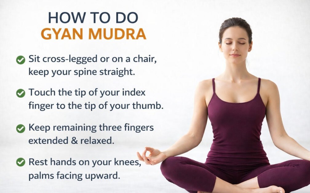 how to do gyan mudra