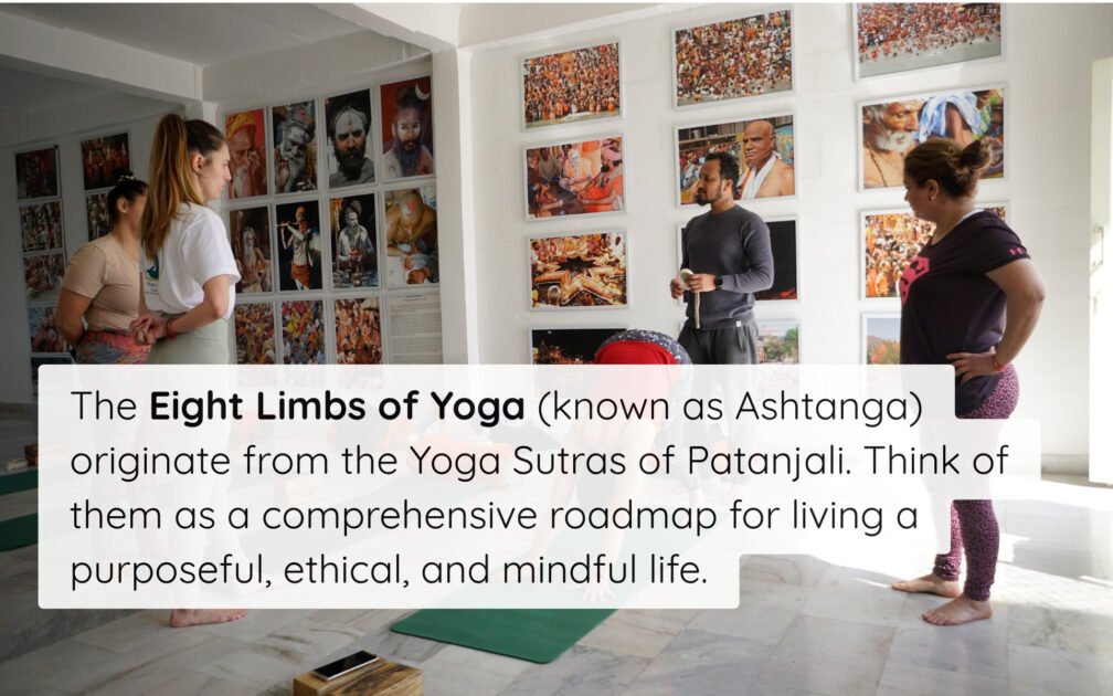 what are total limbs of yoga