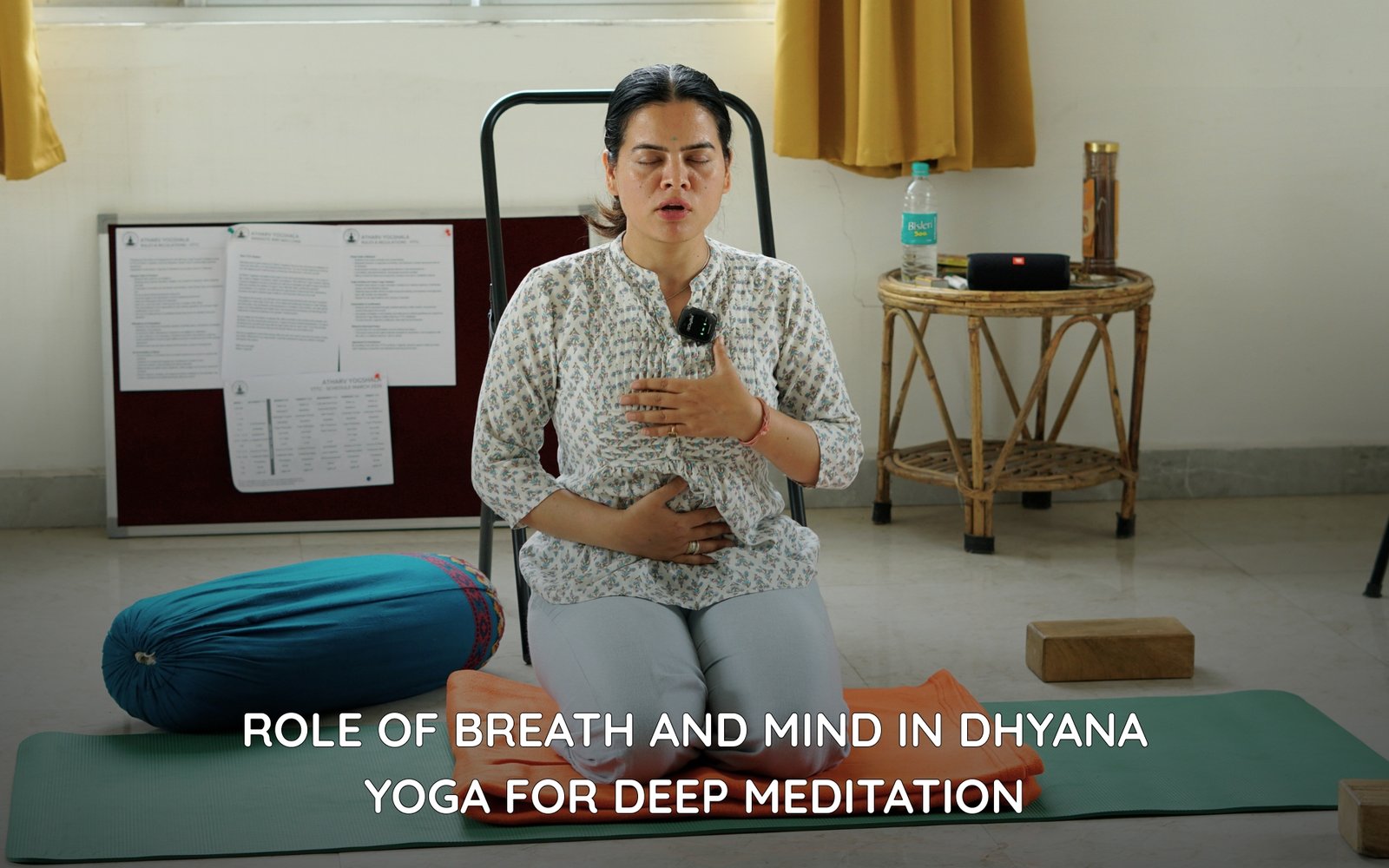 Role of Breath and Mind in Dhyana Yoga
