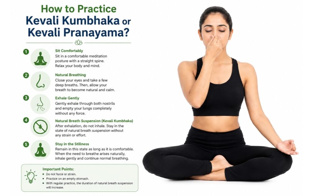how to do kevali pranayama
