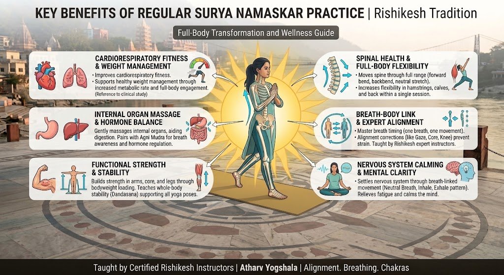 Benefits of Surya Namaskar