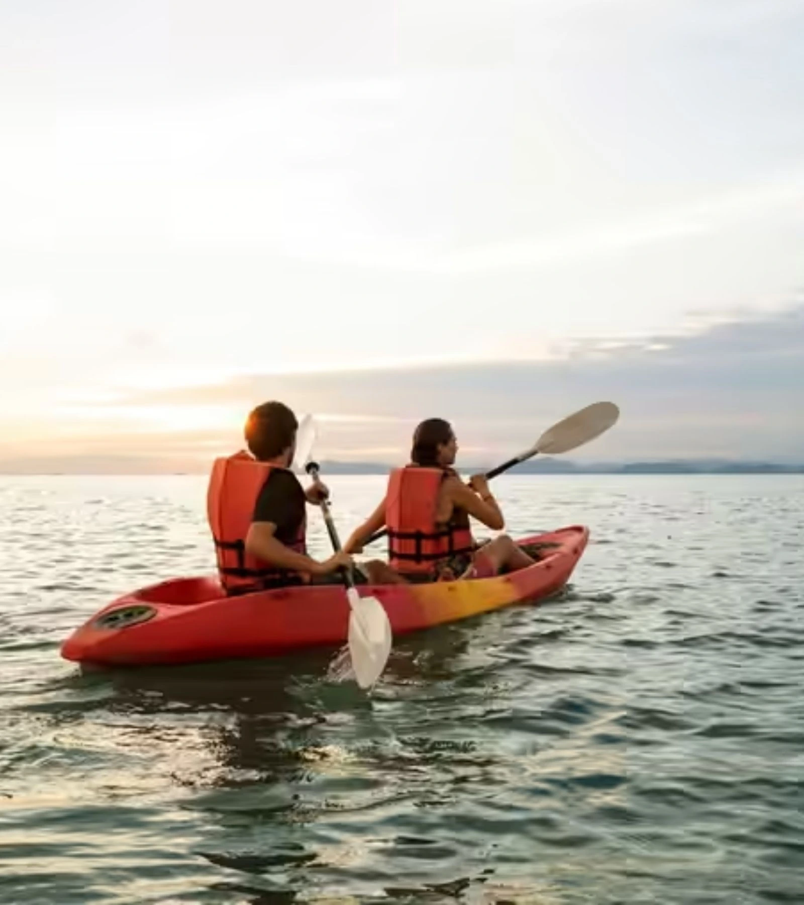 Kayaking and boating in Kerala backwaters